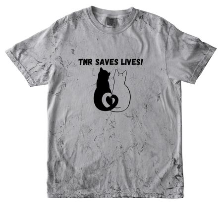TNR Saves Lives!, a Smoke Comfort Colors Colorblast Tee