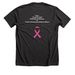 Team ?Treat Yo Self? shirts, a Dark Grey Heather Premium Unisex Tee (back-view)