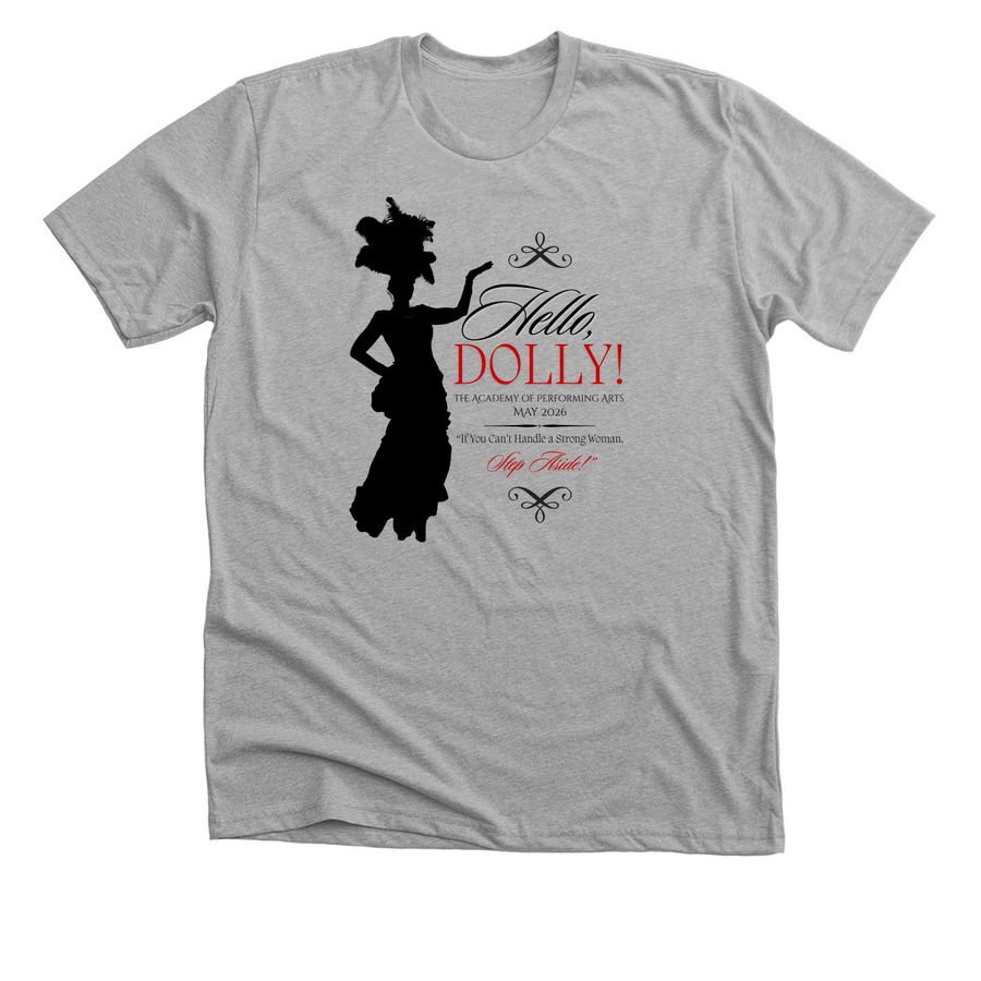 Hello, Dolly!, a Athletic Heather Premium Unisex Tee