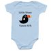 Little Stuey - Onesie, a Light Blue Infant Onesie