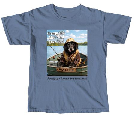 Because Walter Matters!, a Blue Jean Comfort Colors Unisex Tee