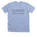 Le Bonheur, a Heather Baby Blue Premium Unisex Tee