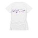 Buddha Pooch Dog Rescue Project Spring Fever, a White Women's Slim Fit Tee (back-view)