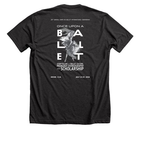 2026 Conference Tee, a Dark Grey Heather Premium Unisex Tee
