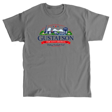Faribault Forward, a Charcoal Classic Unisex Tee