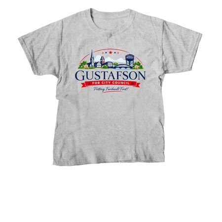 Faribault Forward, a Sport Grey Youth Unisex Tee