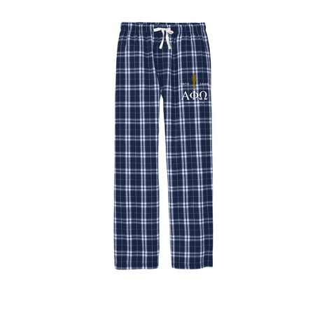 Flannel Pants - APO, a True Navy Flannel Pajama Pant