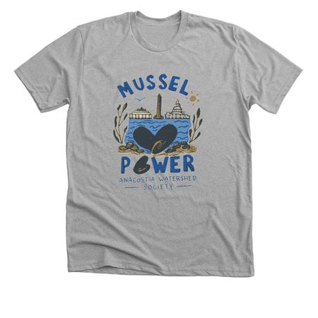 2026 MusselPower Student-designed shirt, a Athletic Heather Premium Unisex Tee