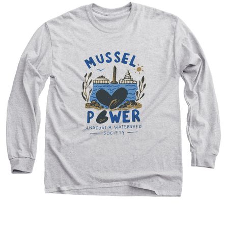 2026 MusselPower Student-designed shirt, a Sport Grey Classic Long Sleeve Tee