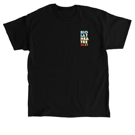 Biola Theatre 26-27 Season Goods, a Black Classic Unisex Tee
