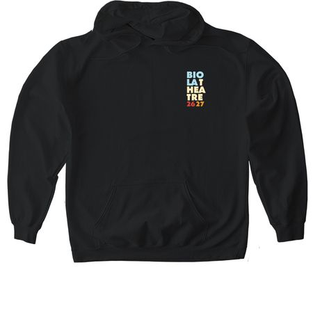 Biola Theatre 26-27 Season Goods, a Black Gildan Softstyle Pullover Hoodie
