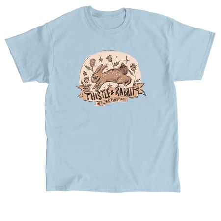 T&R Whimsy Shirt, a Light Blue Classic Unisex Tee