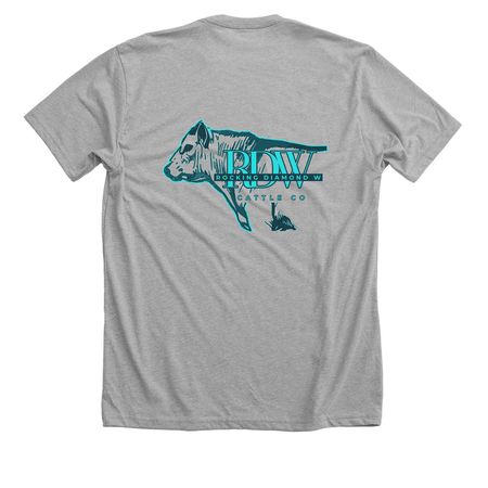 RDW Cattle Co.&nbsp;, a Athletic Heather Premium Unisex Tee