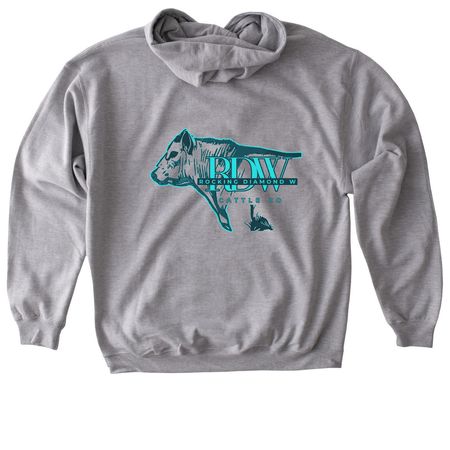 RDW Cattle Co.&nbsp;, a Sport Grey Gildan Softstyle Pullover Hoodie