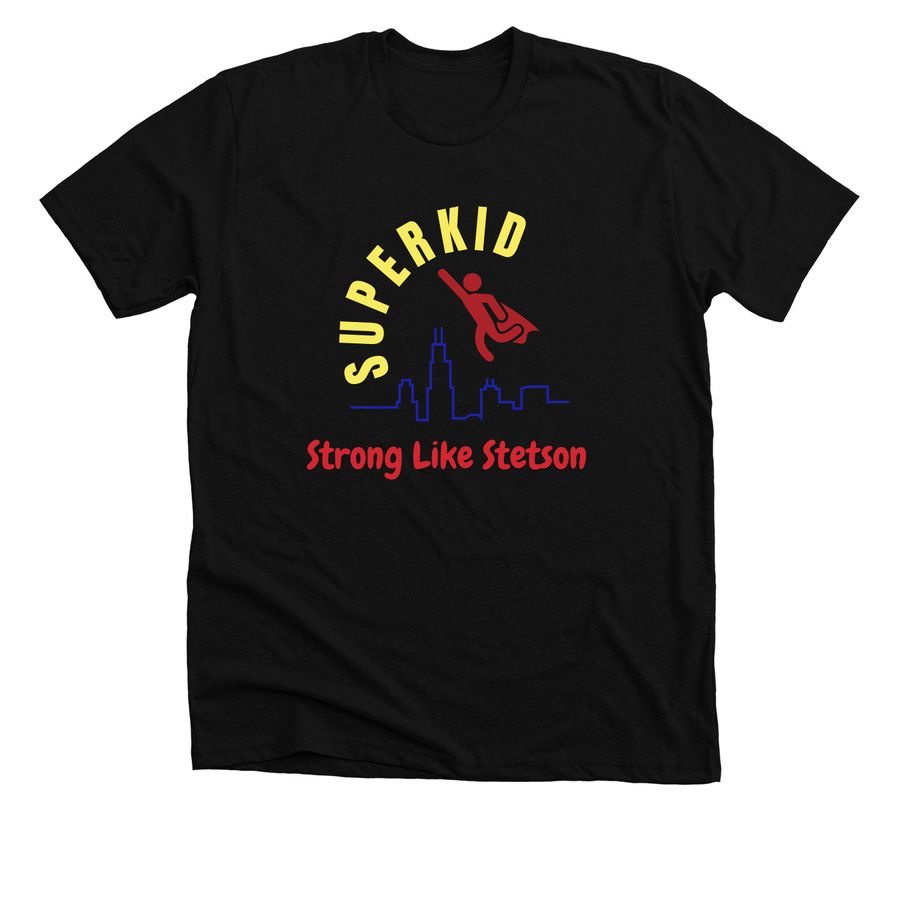 Strong like Stetson&nbsp;, a Solid Black Blend Premium Unisex Tee