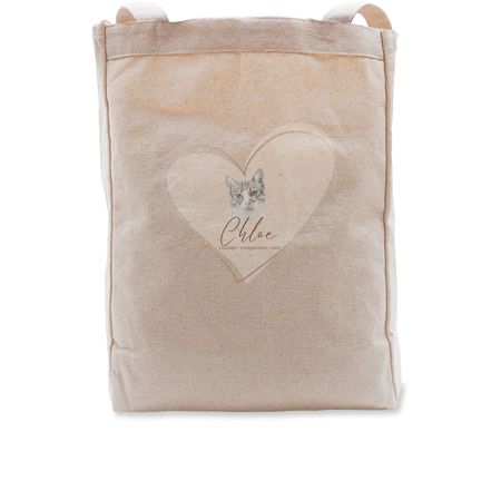 Chloe's Legacy, a Natural Recycled Cotton Tote Bag