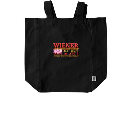 Tote Bags, a Black Recycled Cotton Tote Bag