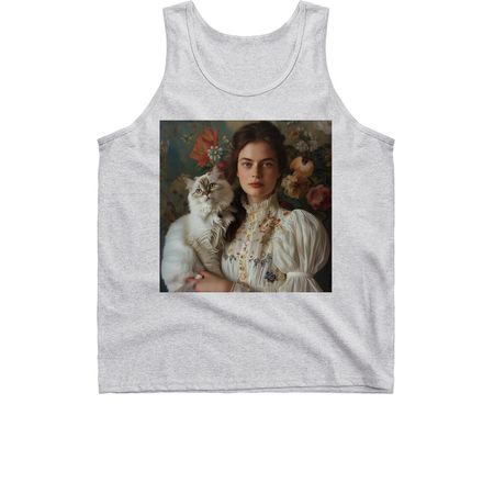 CAT, a Sport Grey Classic Unisex Tank Top
