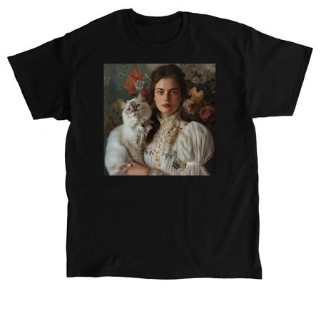 CAT, a Black Classic Unisex Tee