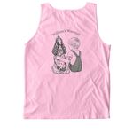 Insulin not included&nbsp;, a Blossom Comfort Colors Tank Top (back-view)