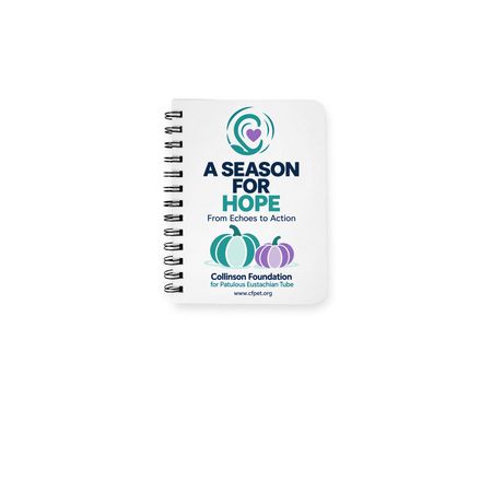 A Season for Hope Journal, a White Spiral Notebook