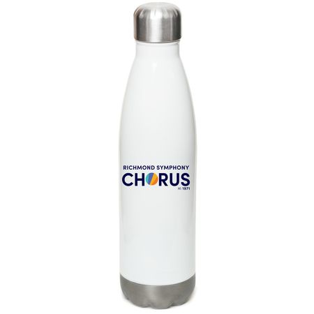RSC stainless water bottle, a White Stainless Steel Water Bottle