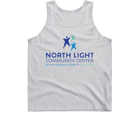North Light Tee - Multicolor Logo, a Sport Grey Classic Unisex Tank Top