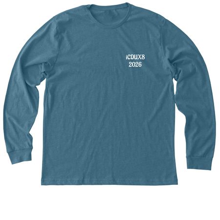 iCDUX8: Tees & Long-sleeves (dark), a Heather Deep Teal Premium Long Sleeve Tee