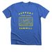 Support Your Local Sawmill, a Heather True Royal Premium Unisex Tee