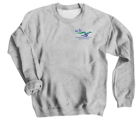 ACLT 2026 PCC-Green Logo, a Sport Grey Crewneck Sweatshirt