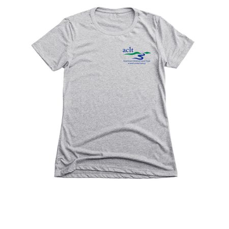 ACLT 2026 PCC-Green Logo, a Dark Heather Grey Women's Slim Fit Tee
