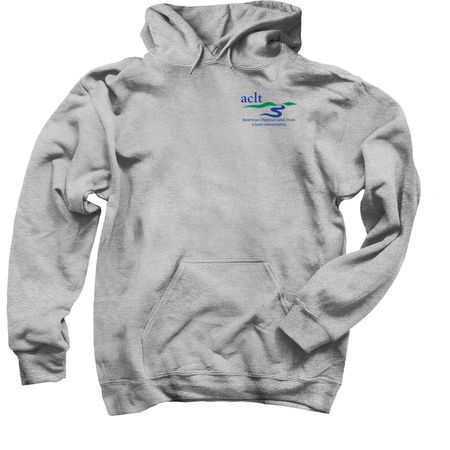 ACLT 2026 PCC-Green Logo, a Sport Grey Pullover Hoodie