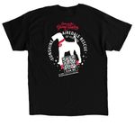 Sunshine Airedale Rescue Florida, a Black Classic Unisex Tee (back-view)