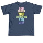 Wesley Club, a Midnight Comfort Colors Unisex Tee (back-view)