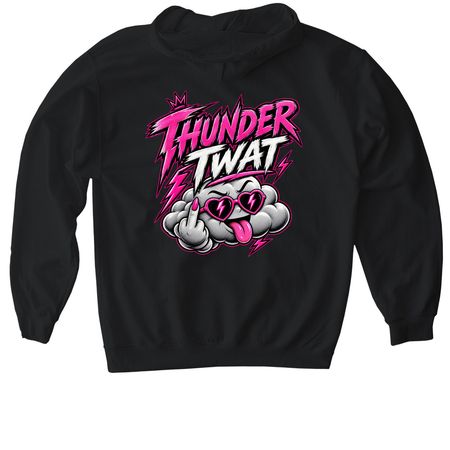 ?? Twat, a Black Gildan Softstyle Pullover Hoodie