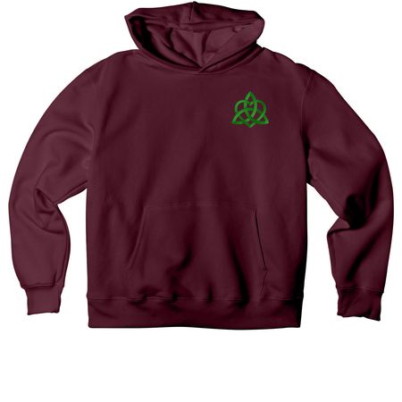 Grams Family Love, a Maroon Premium Heavyweight Pullover Hoodie