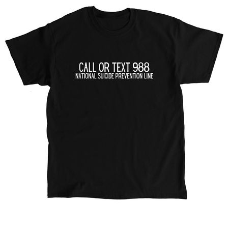 988, a Black Classic Unisex Tee