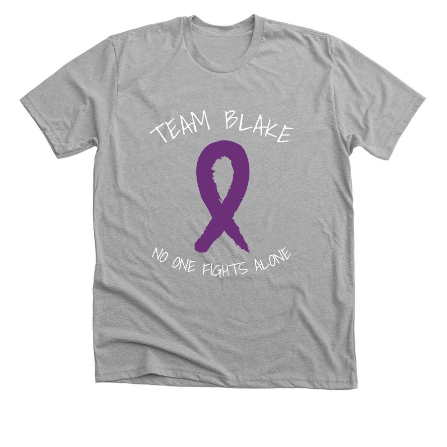 TEAM BLAKE&nbsp;, a Athletic Heather Premium Unisex Tee