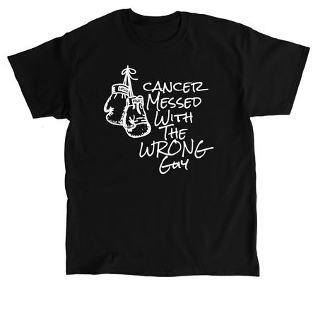 Cancer pick the wrong guy, a Black Classic Unisex Tee