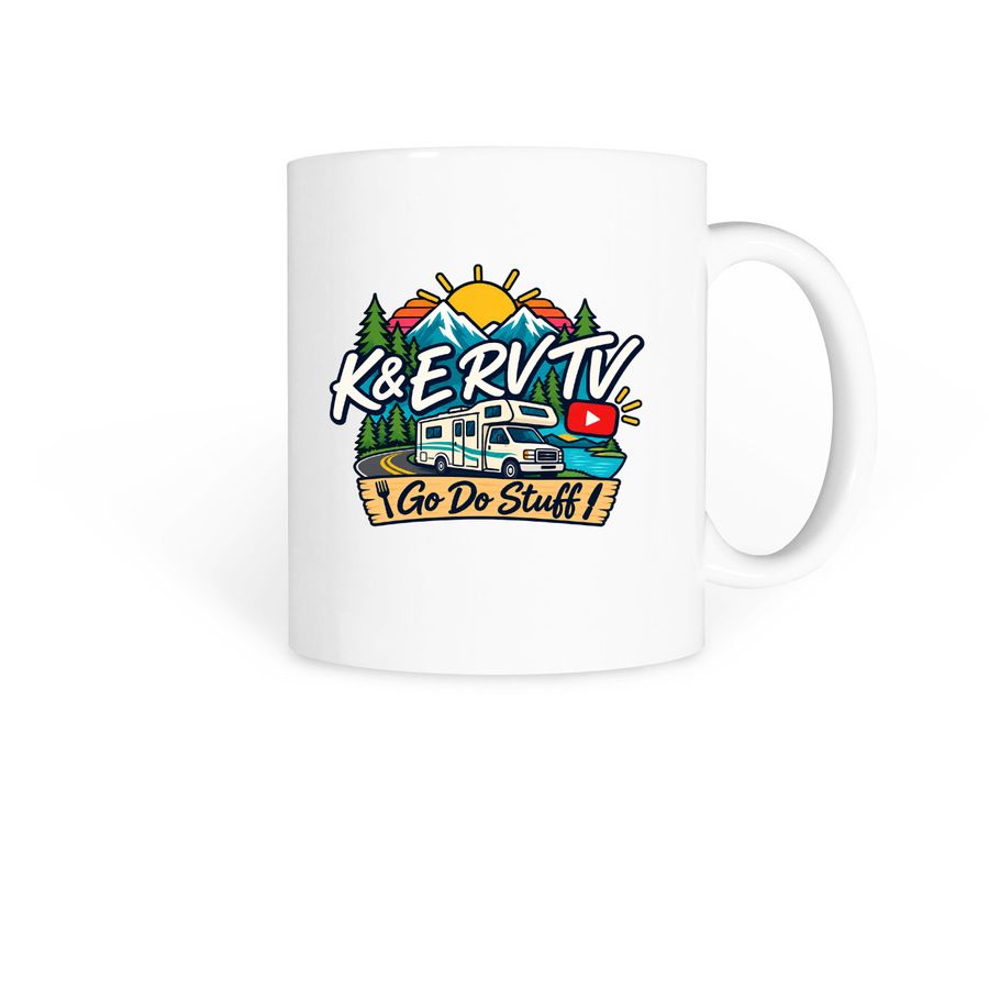 Go Do Stuff, a White Coffee Mug