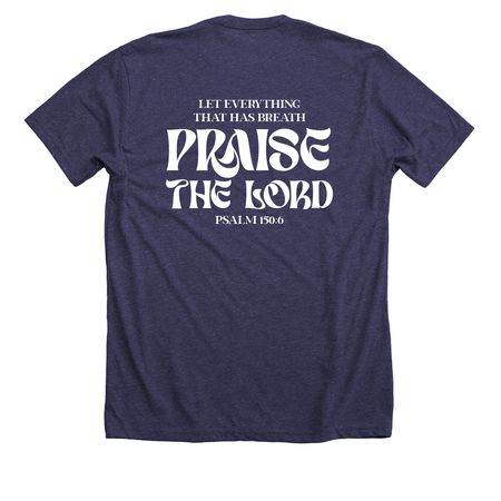 Praise the Lord, a Heather Lapis Premium Unisex Tee