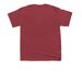 Bison Youth, a Cardinal Red Youth Unisex Tee (back-view)