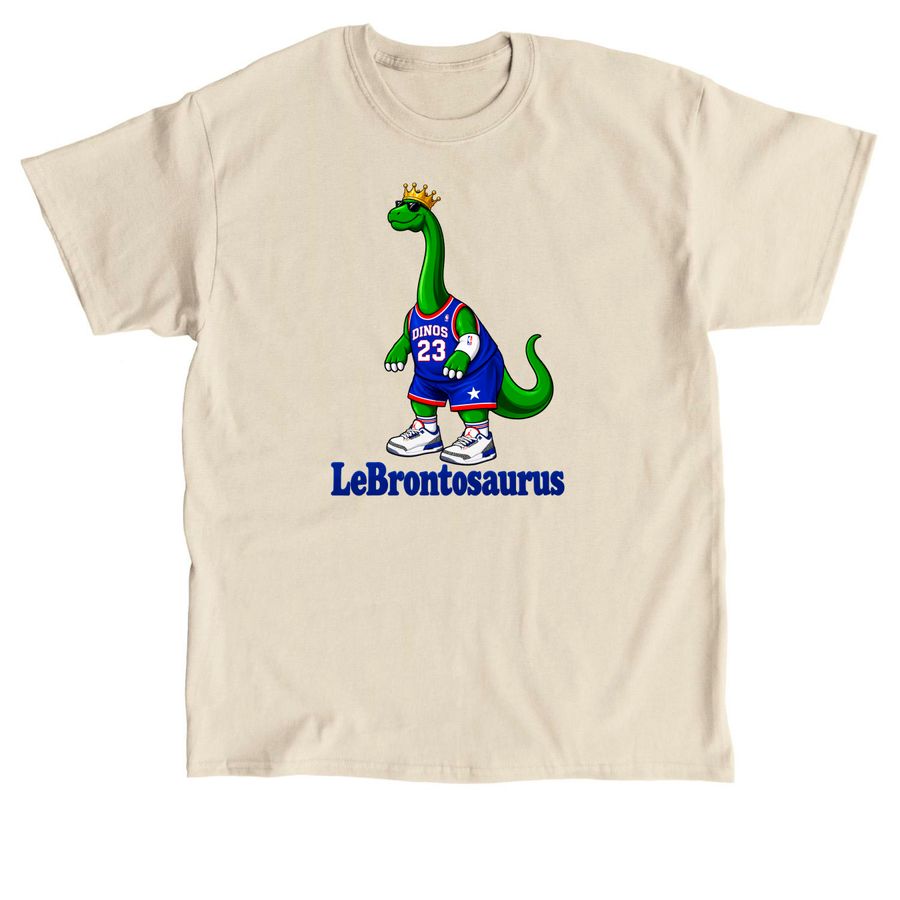 Lebrontosaurus Dinos 23 Basketball Dinosaur&nbsp;, a Sand Classic Unisex Tee