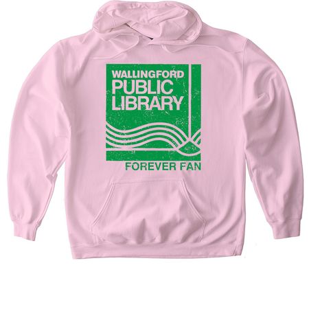 Forever Fan, a Light Pink Gildan Softstyle Pullover Hoodie