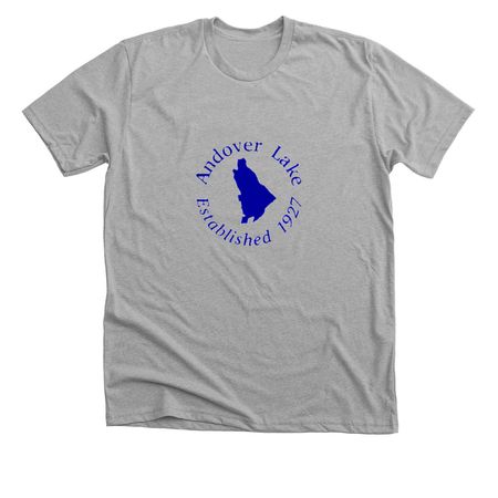 Andover Lake Gear Fundraiser, a Athletic Heather Premium Unisex Tee