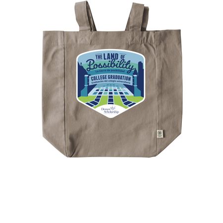 Land of Possibility Tote, a Pumice Recycled Cotton Tote Bag