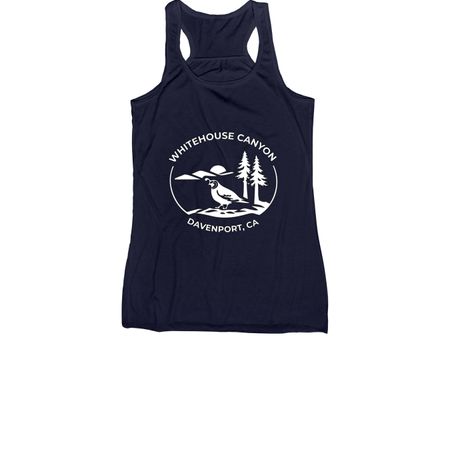 Whitehouse Canyon Road fund&nbsp;, a Navy Women's Racerback