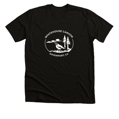 Whitehouse Canyon Road fund&nbsp;, a Solid Black Blend Premium Unisex Tee