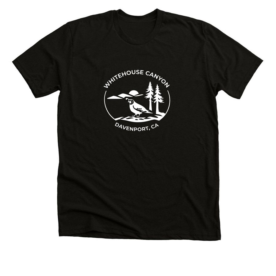 Whitehouse Canyon Road fund&nbsp;, a Solid Black Blend Premium Unisex Tee