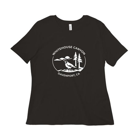 Whitehouse Canyon Road fund&nbsp;, a Black Women?s Relaxed Cotton Tee